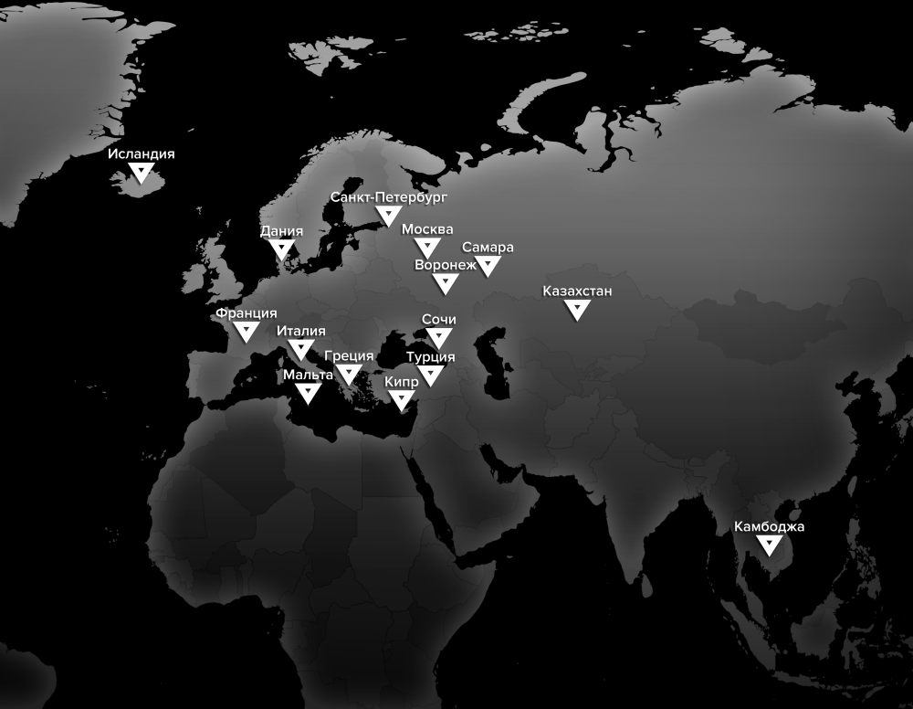 MAX \ MAX projects map